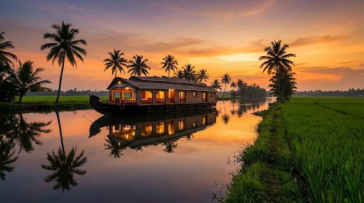 Whispers of Water: The Magic of an Alleppey Backwater Cruise